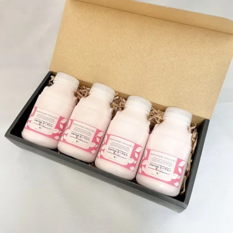 いちごのミニヨーグルトドリンク4本セット（期間限定）